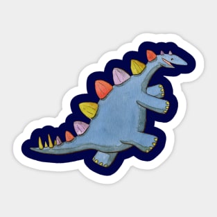 Stomp-a-saurus Sticker